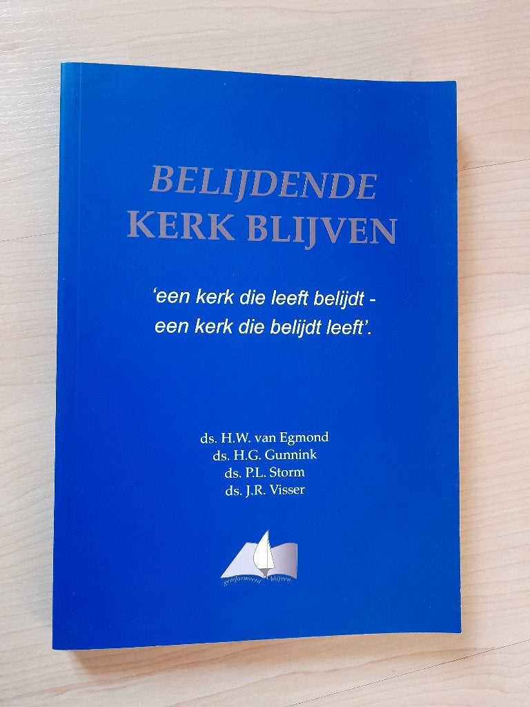 BELIJDENDE KERK BLIJVEN HW van Egmond ea, Ophalen of Verzenden, Zo goed als nieuw