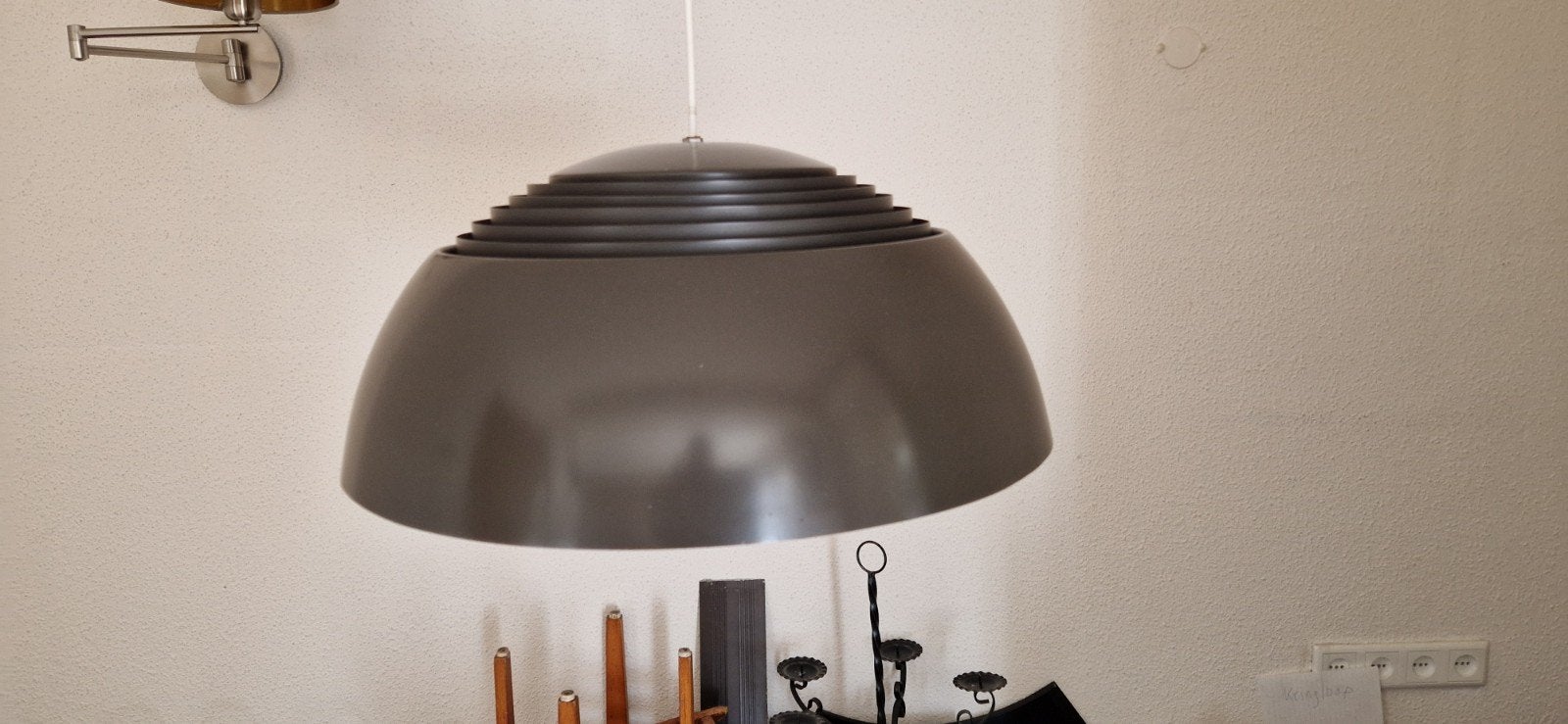 Vintage A.J. Royal hanglamp - Louis Poulsen - Arne Jacobsen, Huis en Inrichting, Ophalen, Gebruikt, Vintage, Mid-century Modern, Scandinavisch Design