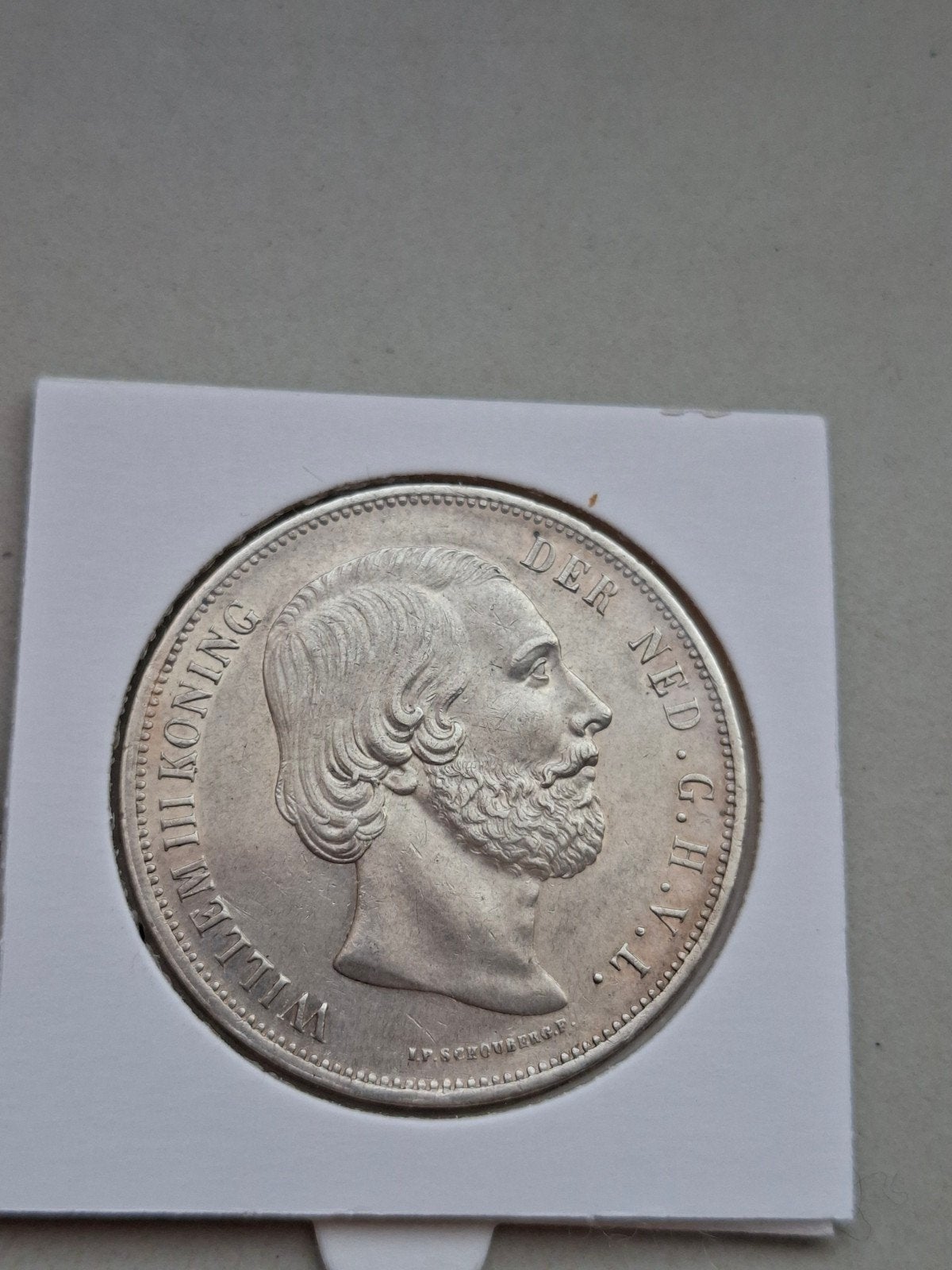 Rijksdaalder 1870 prachtig+ willem 3 2,5 gulden, Koning Willem III, Zilver, Ophalen of Verzenden, Losse munt