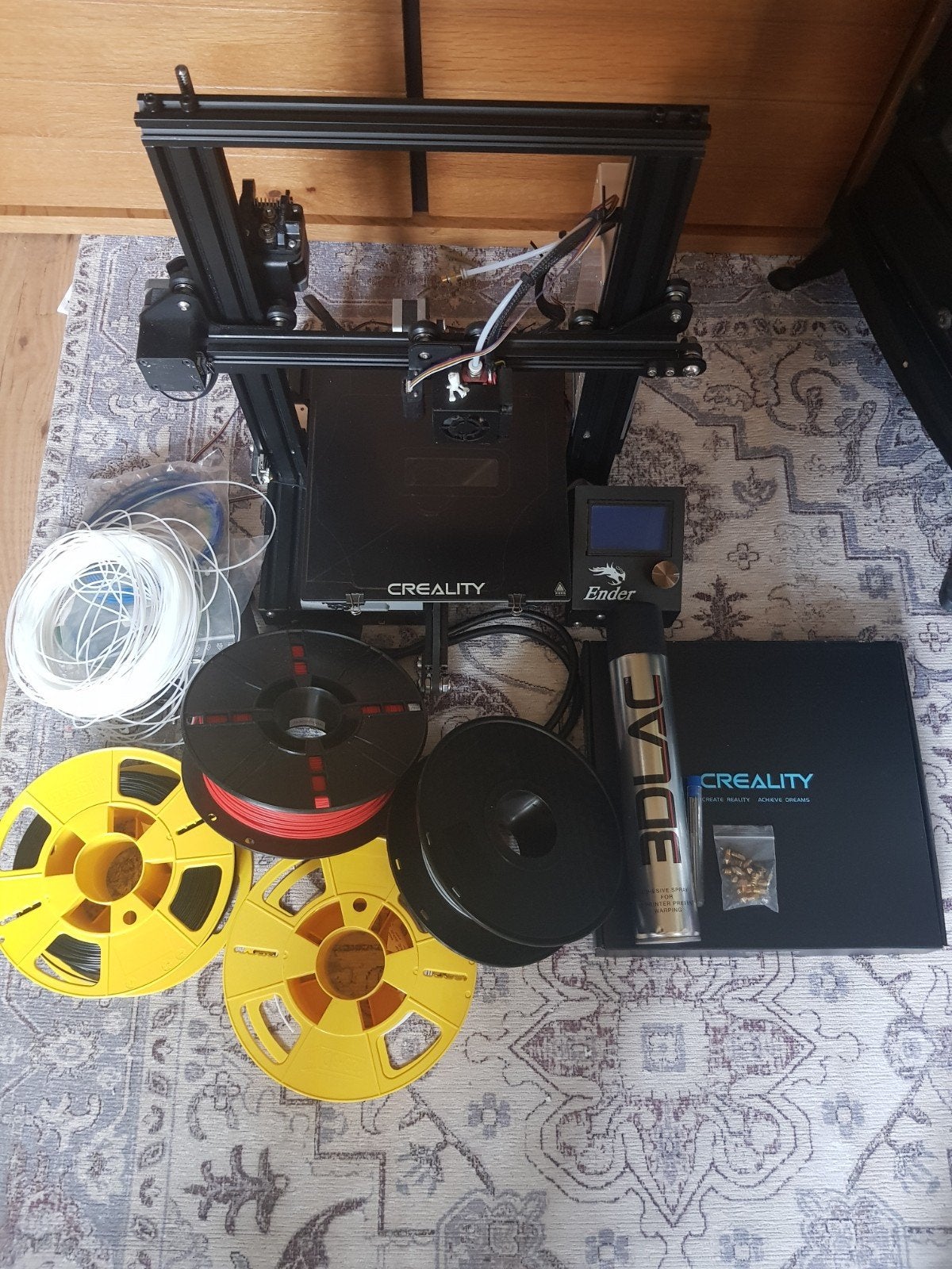 crealty ender 3 pro, Computers en Software, 3D Printers, Ophalen, Gebruikt, Creality Ender-3 Pro, Filament