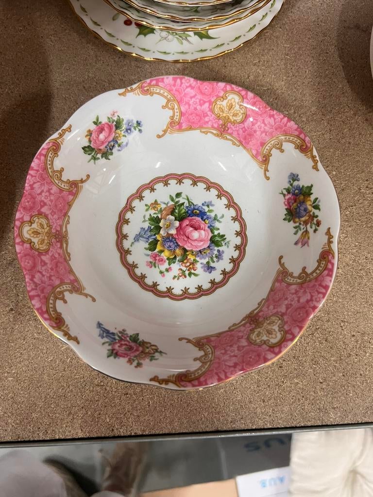 Royal Albert Lady Carlyle schaal/kom Bone China, Ophalen of Verzenden