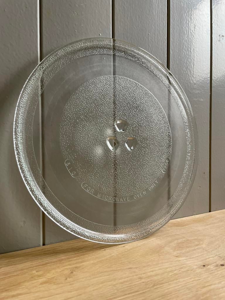 Magnetron glazen bord / glasplaat / draaiplateau 25,5 cm., Witgoed en Apparatuur, Magnetrons, Gebruikt, Minder dan 45 cm, Ophalen of Verzenden