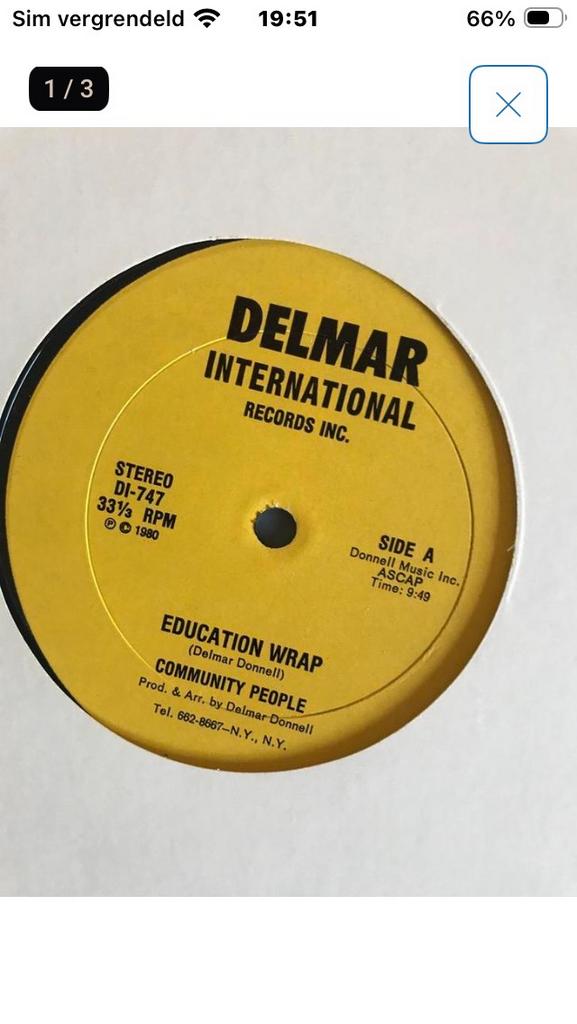 Vinyl Maxi Single Community People, Ophalen of Verzenden, Zo goed als nieuw, 12 inch