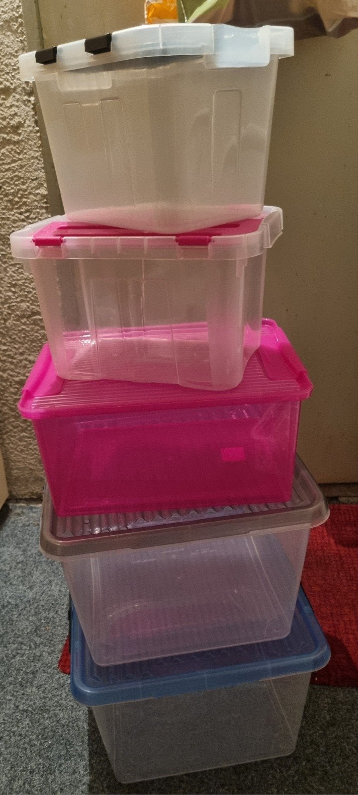 Plastic voorraad bakken, Ophalen of Verzenden, Minder dan 40 cm, Minder dan 35 cm