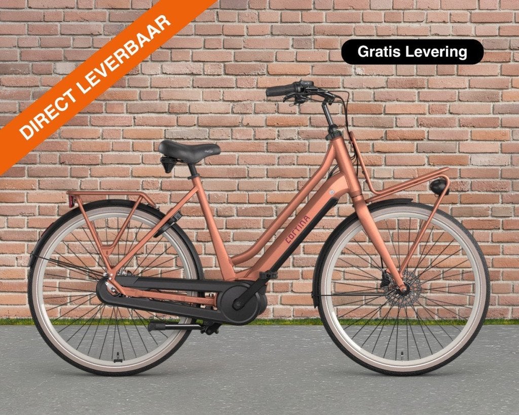 Cortina E-U4 Next 500Wh W:28 Size:57 Dames Adviesprijs: 3199, Fietsen en Brommers, Elektrische fietsen, Nieuw, Cortina