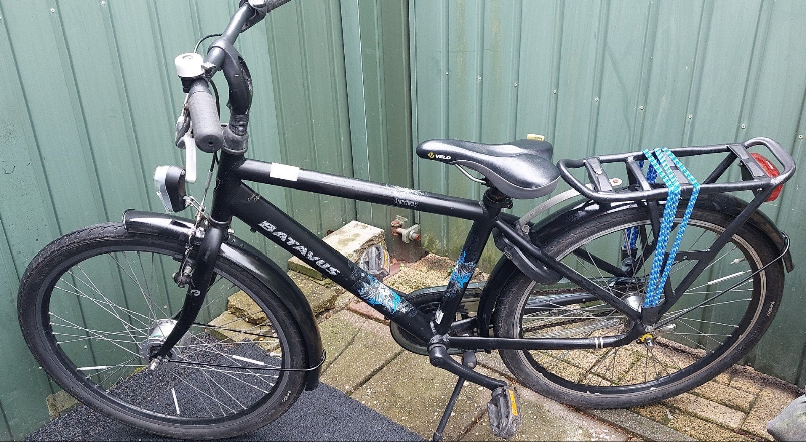 Jongensfiets-Batavus - 24 inch.- 3 versnellingen., Ophalen, Terugtraprem, 24 inch, Batavus