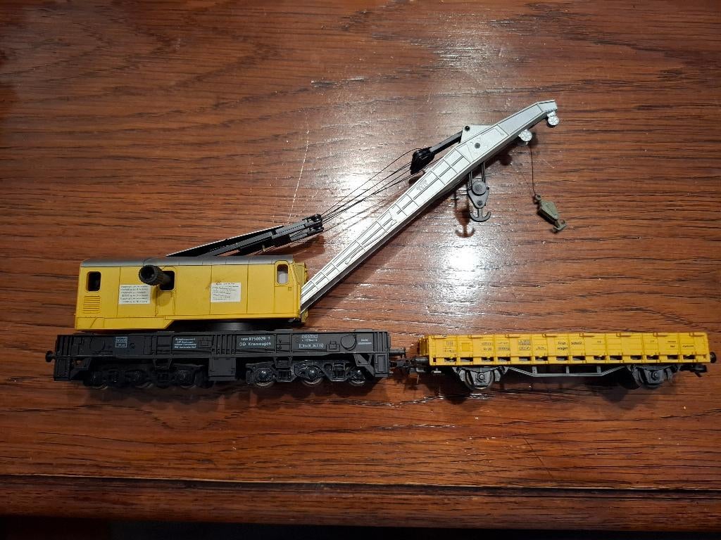 Roco HO Kraanwagon 4316, Gebruikt, Gelijkstroom, Wagon, Ophalen of Verzenden