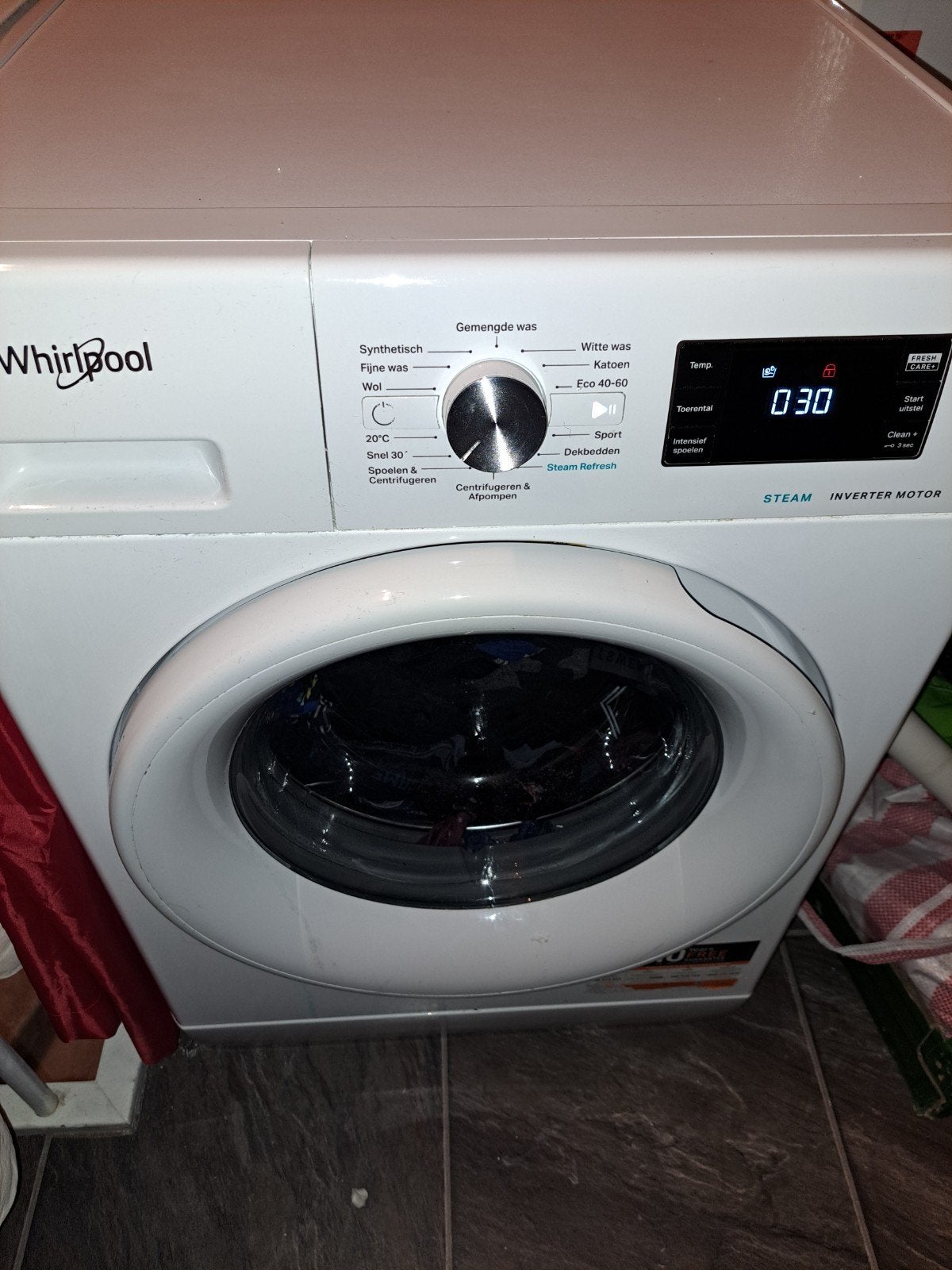 wasmachine 9kg, Witgoed en Apparatuur, Ophalen, 60 cm of meer