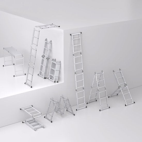 Vouwladder – Multifunctionele Ladder – Klapladder, Corvance B.V., Verzenden, Nieuw, Corvancebol@gmail.com