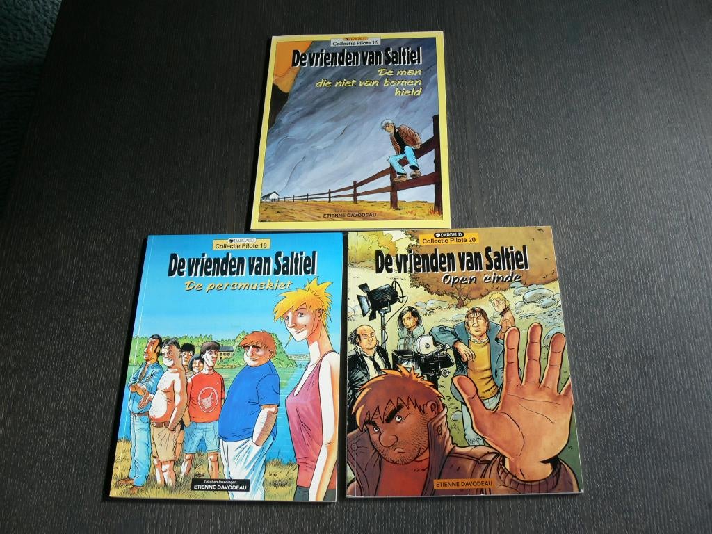 De vrienden van Saltiel - 3 delen, Boeken, Stripboeken, Meerdere stripboeken, Ophalen of Verzenden, Gelezen