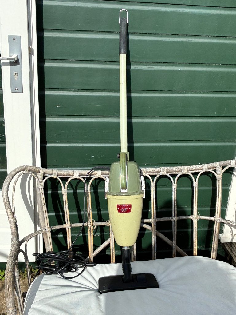Vintage Holland-Electro Steelstofzuiger Sniffy Werkt Perfect, Witgoed en Apparatuur, Overige merken, Gebruikt, Minder dan 1200 watt