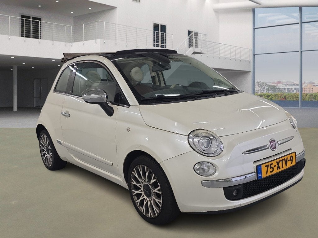 Fiat 500 C 0.9 TwinAir Rock, Auto's, Fiat, Euro 5, 86 pk, Gebruikt, 31 €/maand