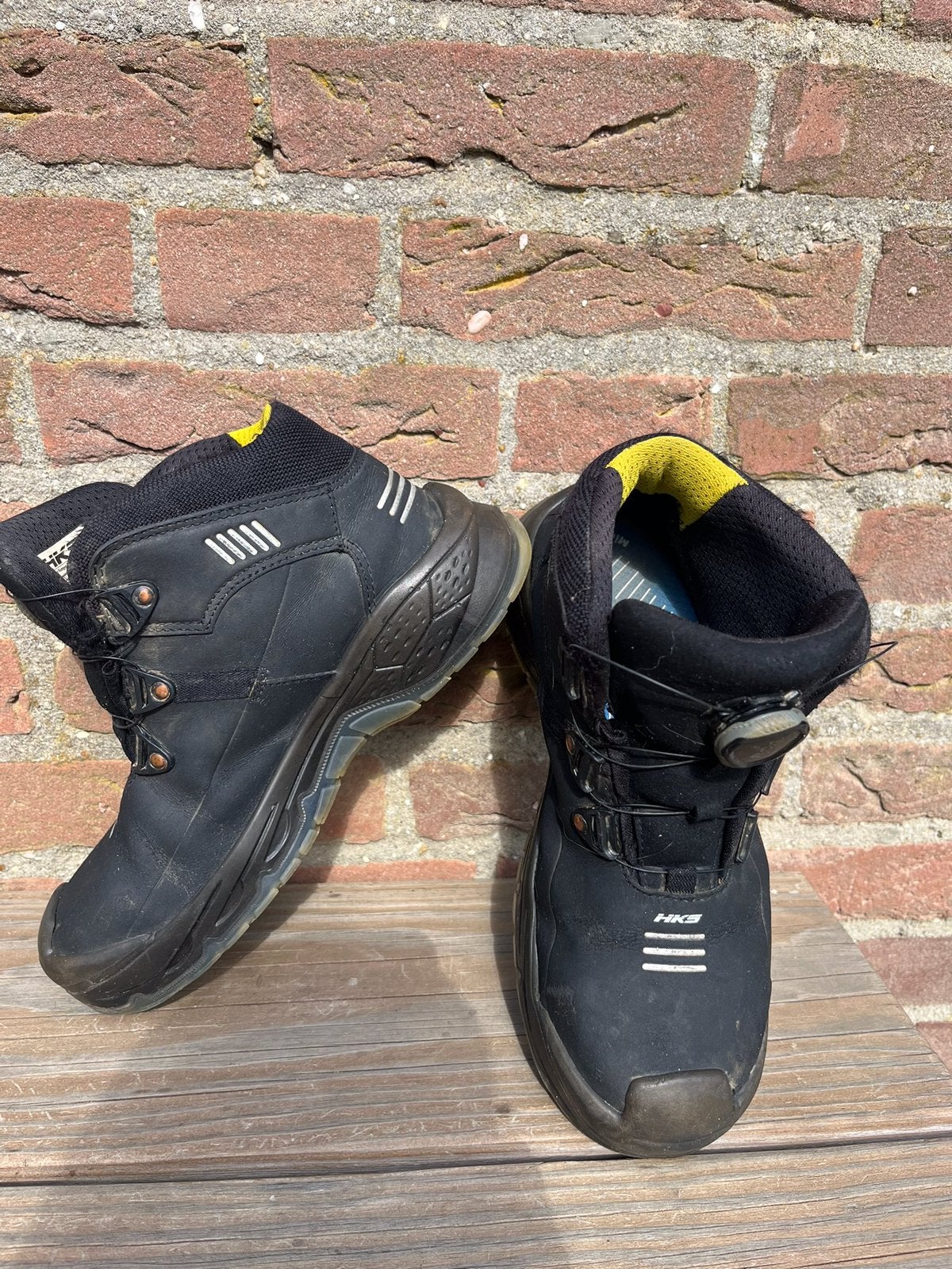 HKS RS 275 boa veiligheids werkschoenen stalen neus maat 39, Doe-het-zelf en Verbouw, Ophalen of Verzenden, Zo goed als nieuw