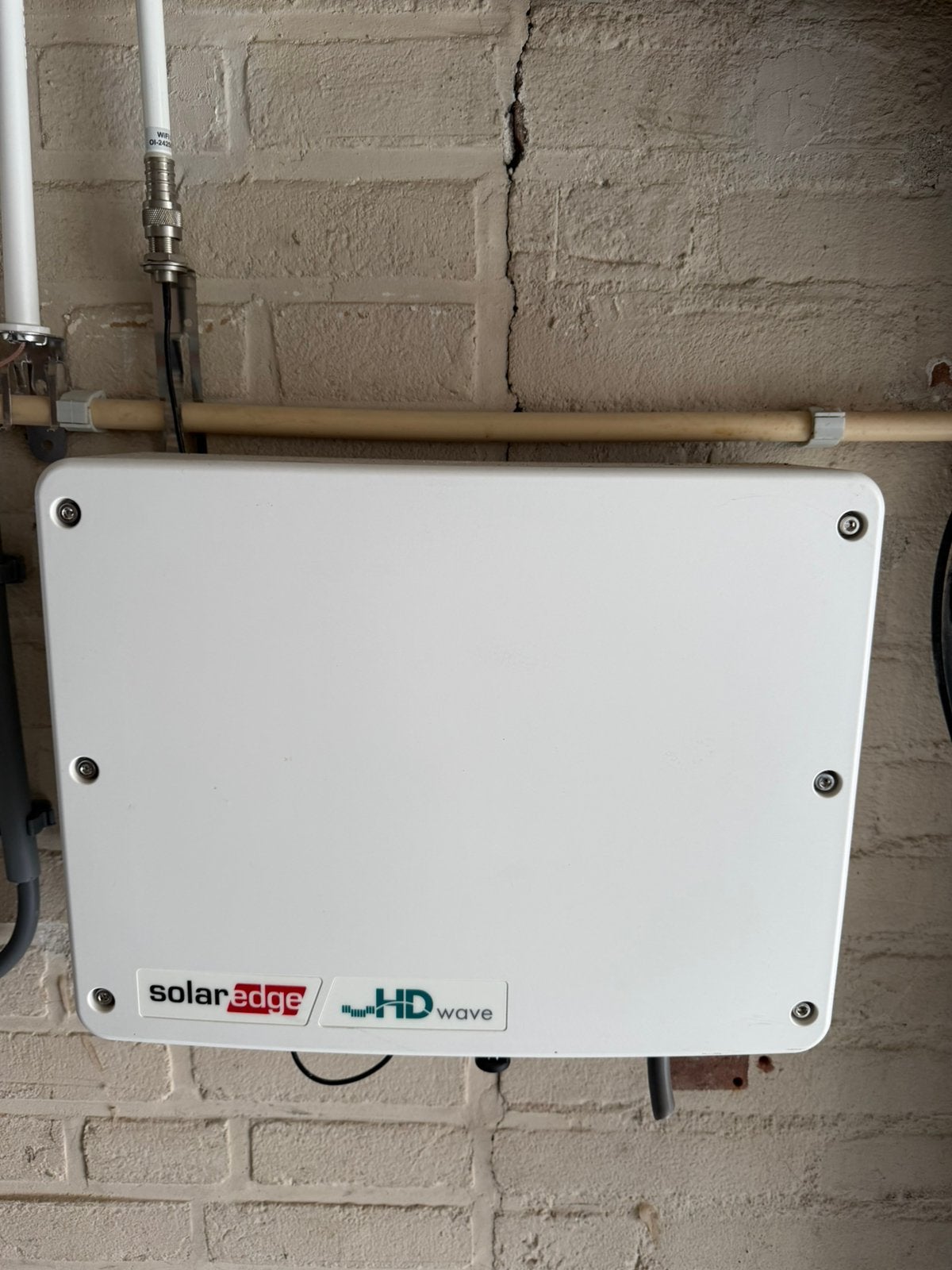 SolarEdge SE5000H  1F omvormer, Ophalen, Gebruikt, Overige typen, 200 wattpiek of meer