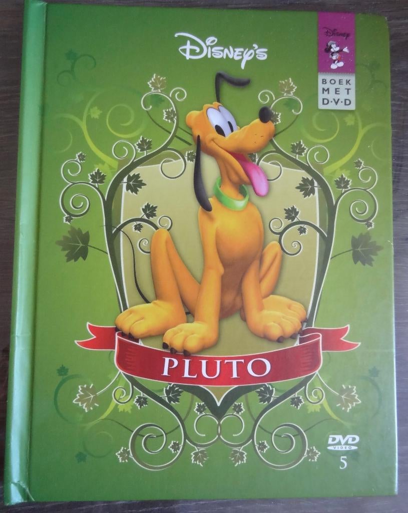 Kinderboek pluto met dvd, Verzamelen, Disney, Ophalen of Verzenden, Goofy of Pluto, Zo goed als nieuw