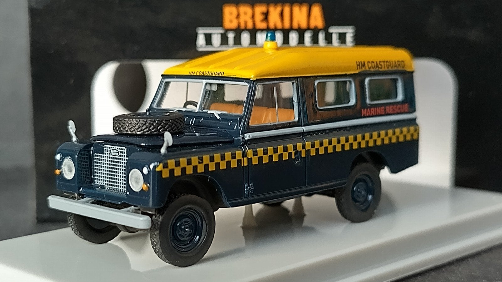 Land Rover 109 HM Coastguard 1:87 Brekina Starmada Pol, Auto, Verzenden, ., Nieuw
