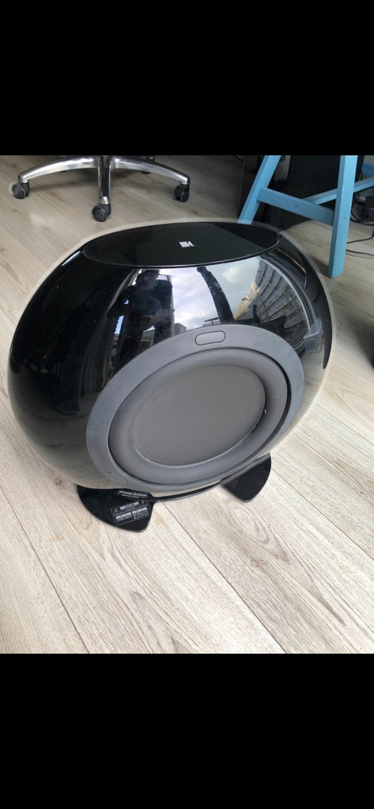 kef htb2 subwoofer, Ophalen, Zo goed als nieuw, Subwoofer, Overige merken