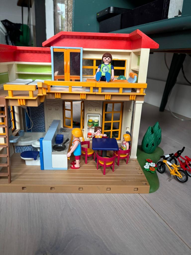 Playmobil vakantiehuis 4857, Ophalen of Verzenden, Gebruikt