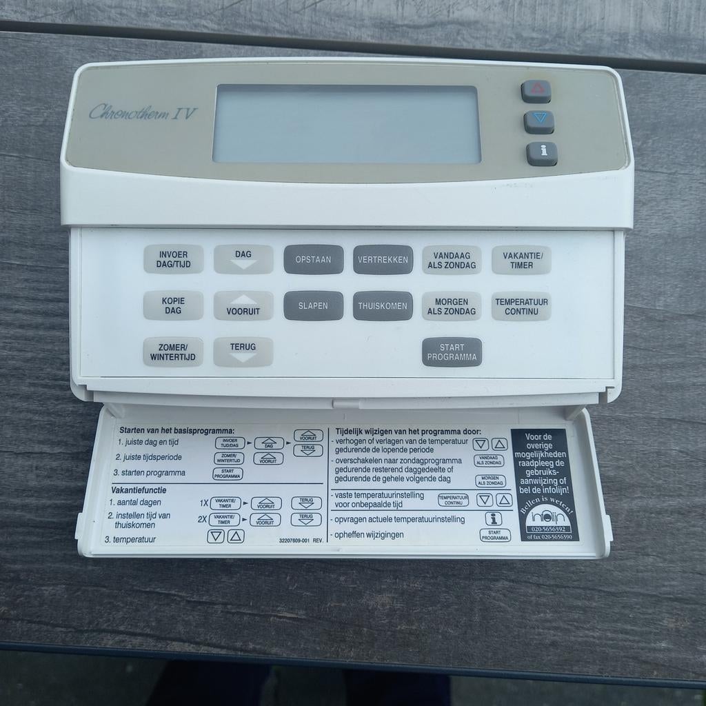 Honeywell Chronotherm IV Programmeerbare Thermostaat, Ophalen