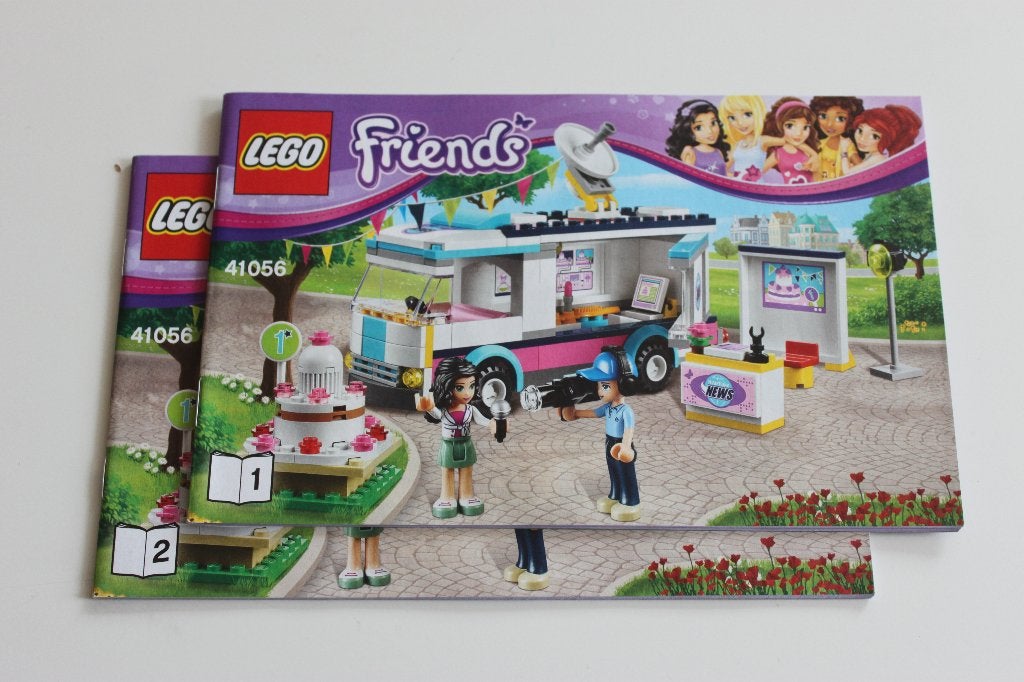 LegoFriends 41056 Satellietwagen, Lego, Friends, Ophalen of Verzenden, Zo goed als nieuw