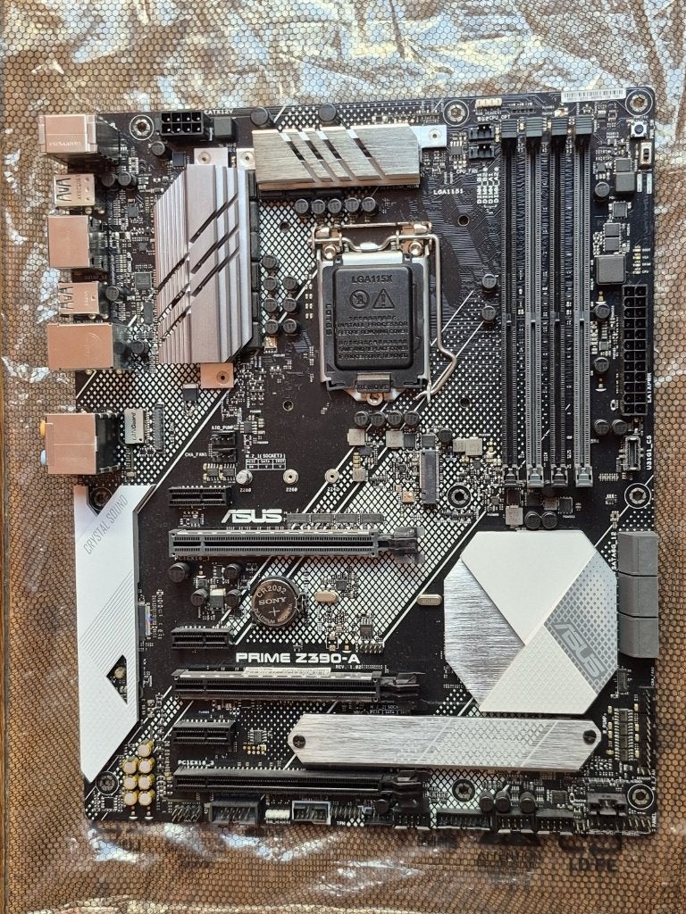 Asus Prime Z390-A gaming moederbord, LGA 1151, DDR4, Ophalen of Verzenden, Zo goed als nieuw