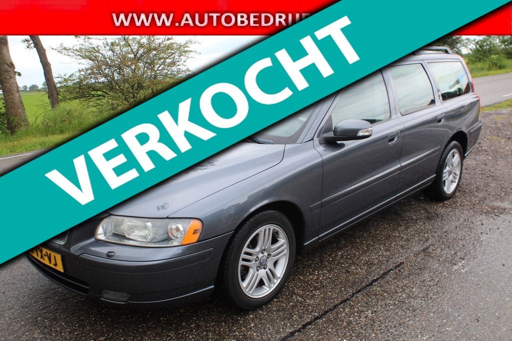 Volvo V70 2.4 Edition Classic // DEALER ONDERHOUDEN //, Auto's, Volvo, Voorwielaandrijving, Zwart, 1470 kg, Euro 4