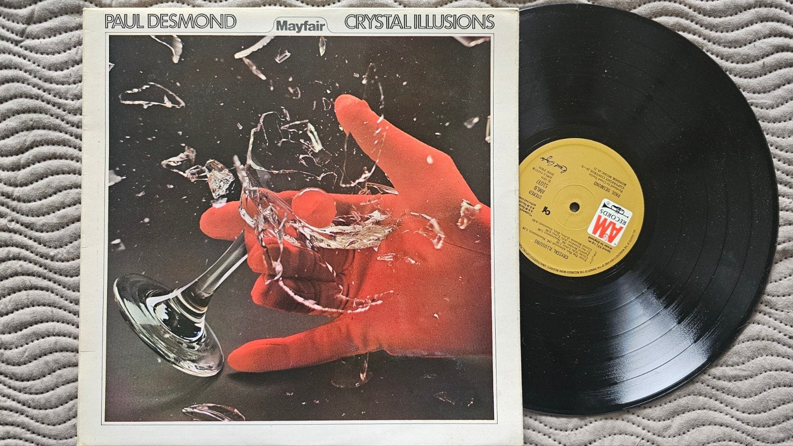 Paul Desmond - Crystal Illusions LP (1978), LP, Gebruikt, Pop, Overige formaten