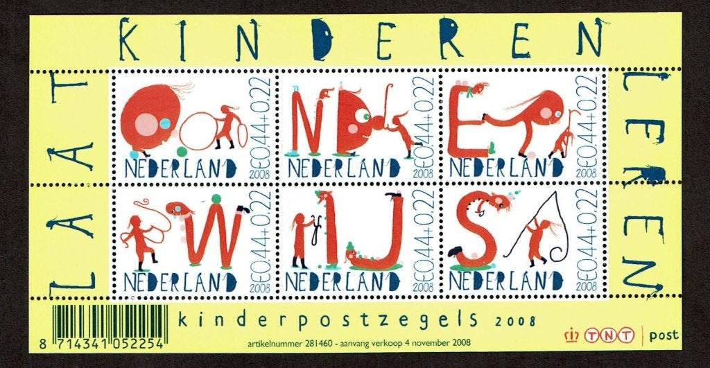 Nederland NVPH 2608 postfris, Postzegels en Munten, Verzenden, Na 1940, Postfris