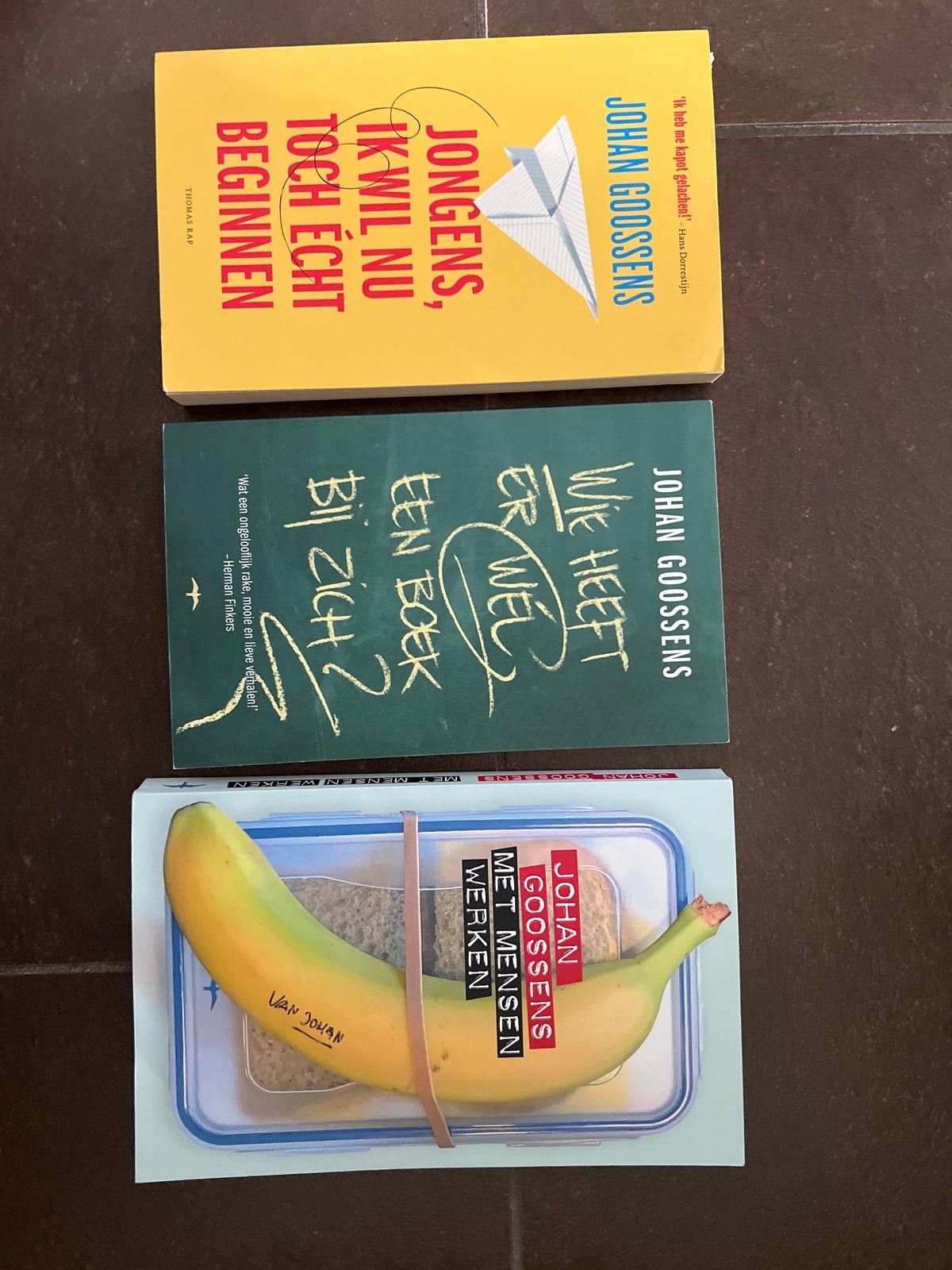 Johan Goossens Boekenpakket: 3 Boeken, Zo Goed Als Nieuw, Ophalen of Verzenden, Zo goed als nieuw, Nederland