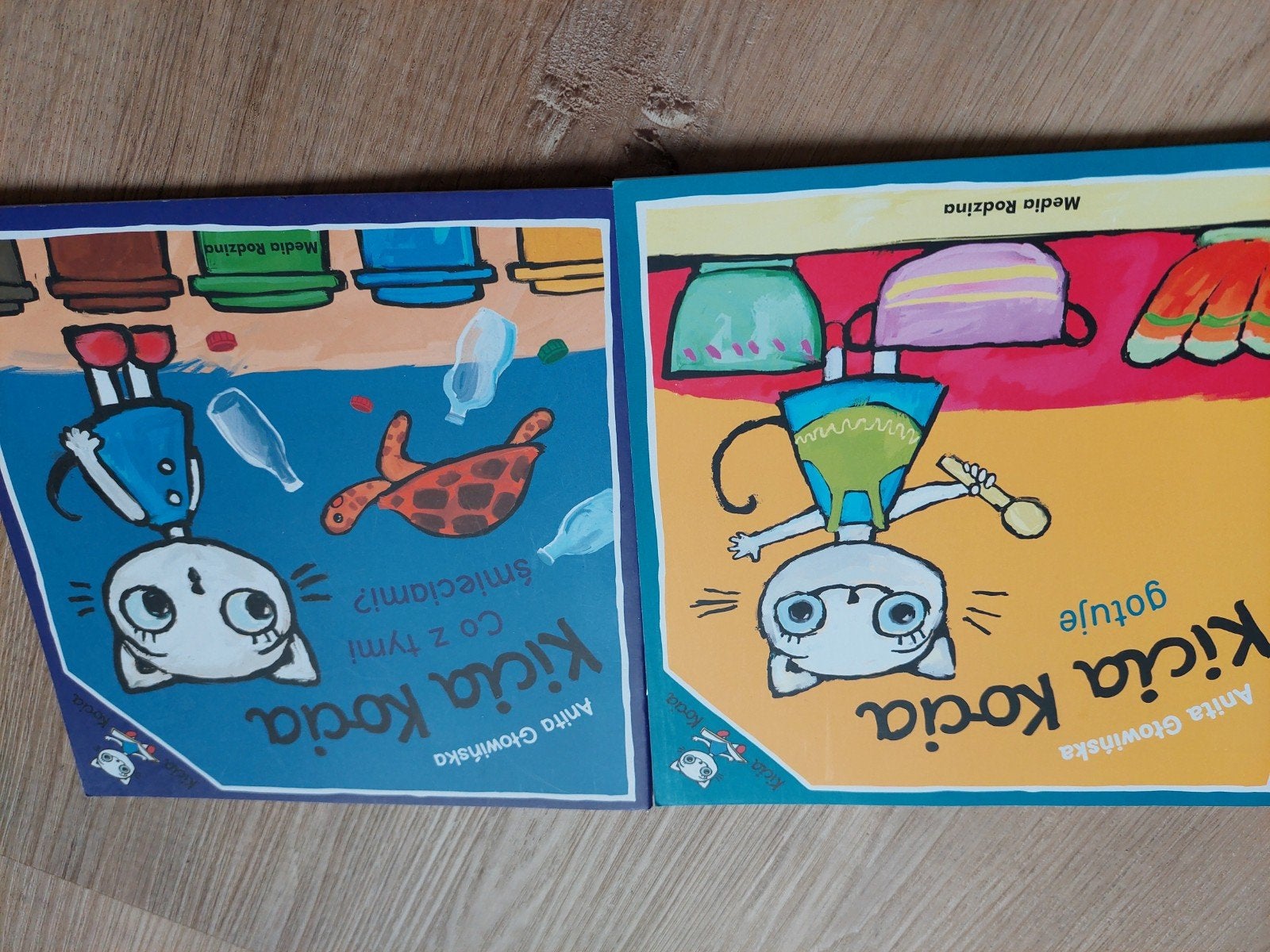 Kicia Kocia Boeken: Co z tymi śmieciami? & Kicia Kocia kookt, Ophalen of Verzenden, Zo goed als nieuw, Anita Głowinska, Non-fictie