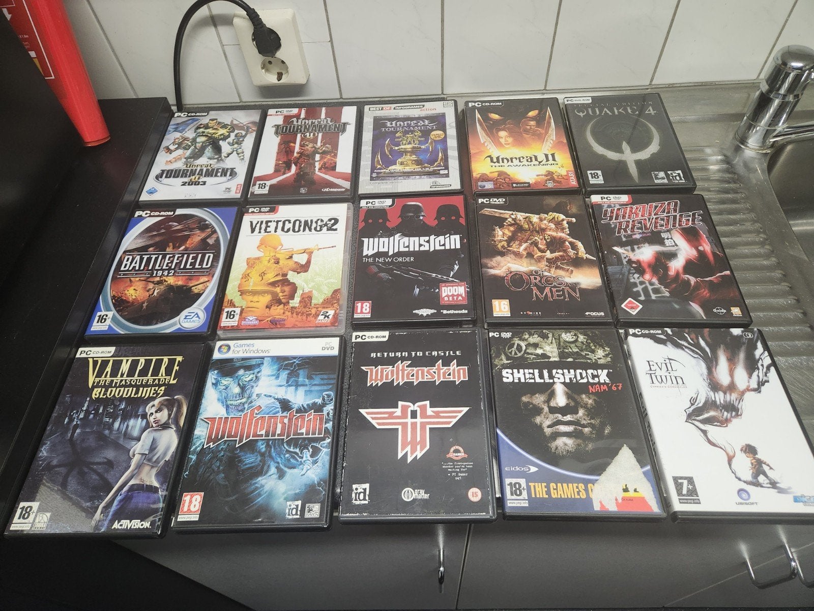 PC Games Collectie - Diverse Genres, Online, Gebruikt, Vanaf 18 jaar, Shooter