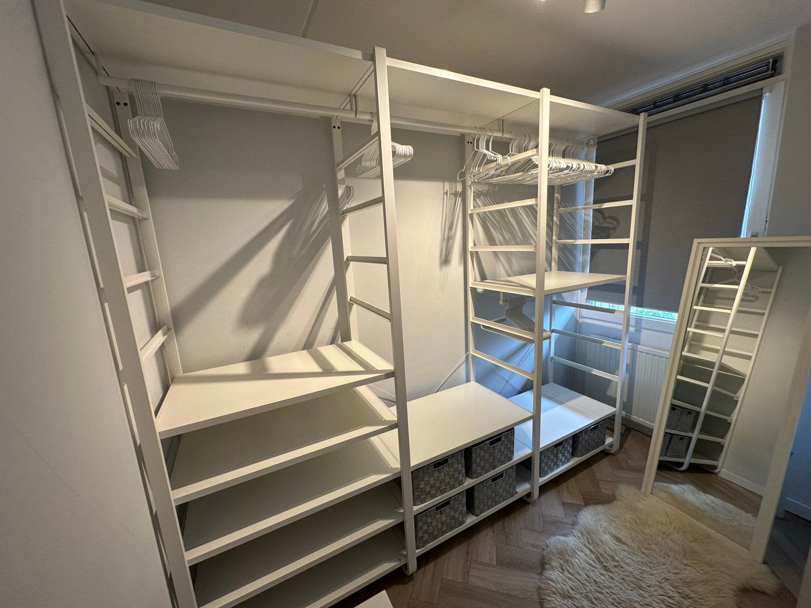 IKEA Elvarli kast 3-delig - Exclusief hangers, Huis en Inrichting, Ophalen, Met plank(en), Gebruikt, 200 cm of meer