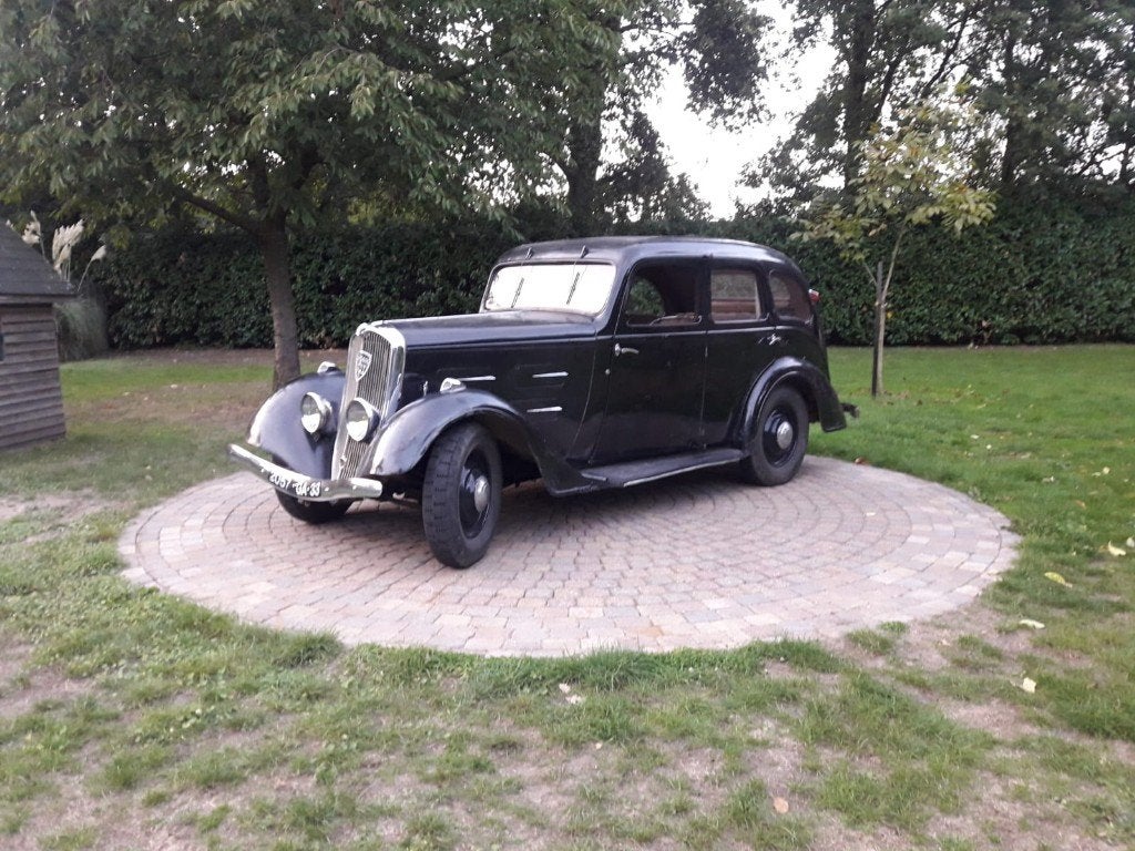 Vooroorlogse Peugeot 301 uit 1934, Achterwielaandrijving, Overige carrosserieën, Zwart, Overige kleuren