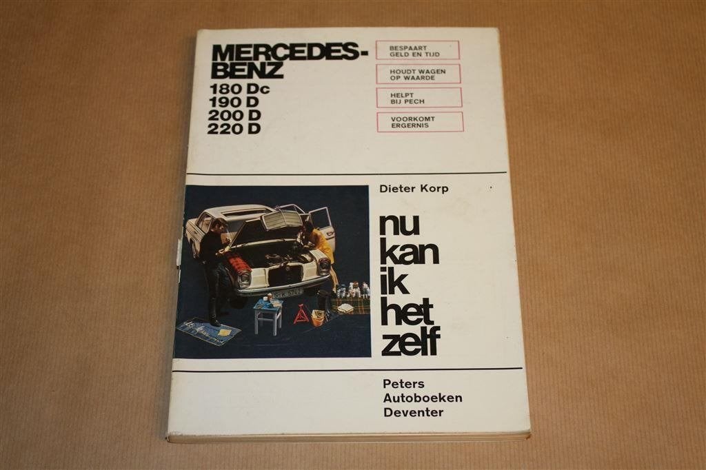 Mercedes Benz - Nu kan ik het zelf - 180 190 200 220, Auto diversen, Handleidingen en Instructieboekjes, Ophalen of Verzenden