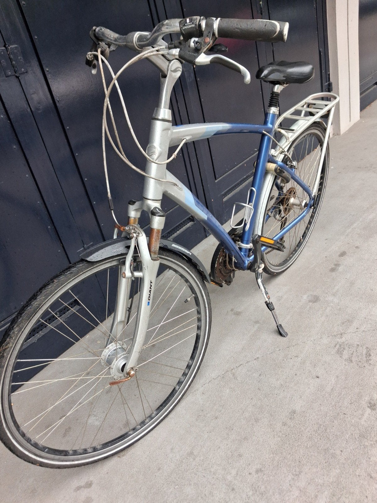 Giant sport herenfiets met 21 versnellingen, Ophalen