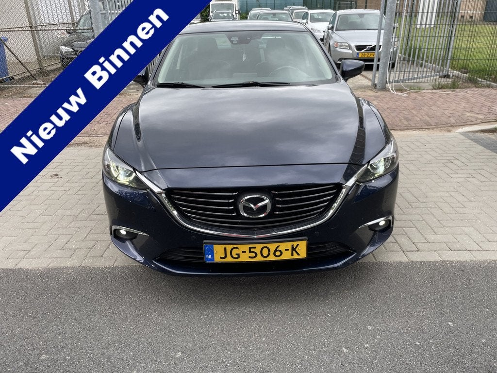 Mazda 6 2.2D SkyActiv-D 150 Skylease GT euro 6 auto wordt ve, Auto's, Mazda, 730 kg, Gebruikt, 4 cilinders, 150 pk