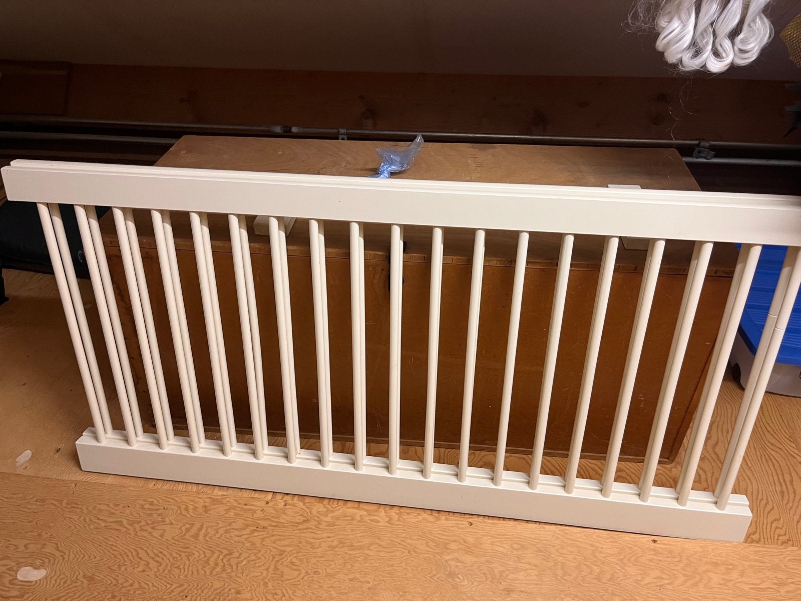 Bopita Houten Kinder Meegroeibed - Wit, Ophalen, Gebruikt, 70 tot 85 cm, Lattenbodem