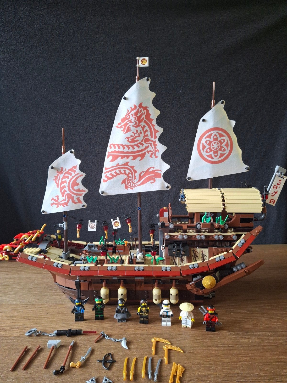 Lego Ninjago 70618 Destiny's Bounty, Ophalen of Verzenden, Zo goed als nieuw