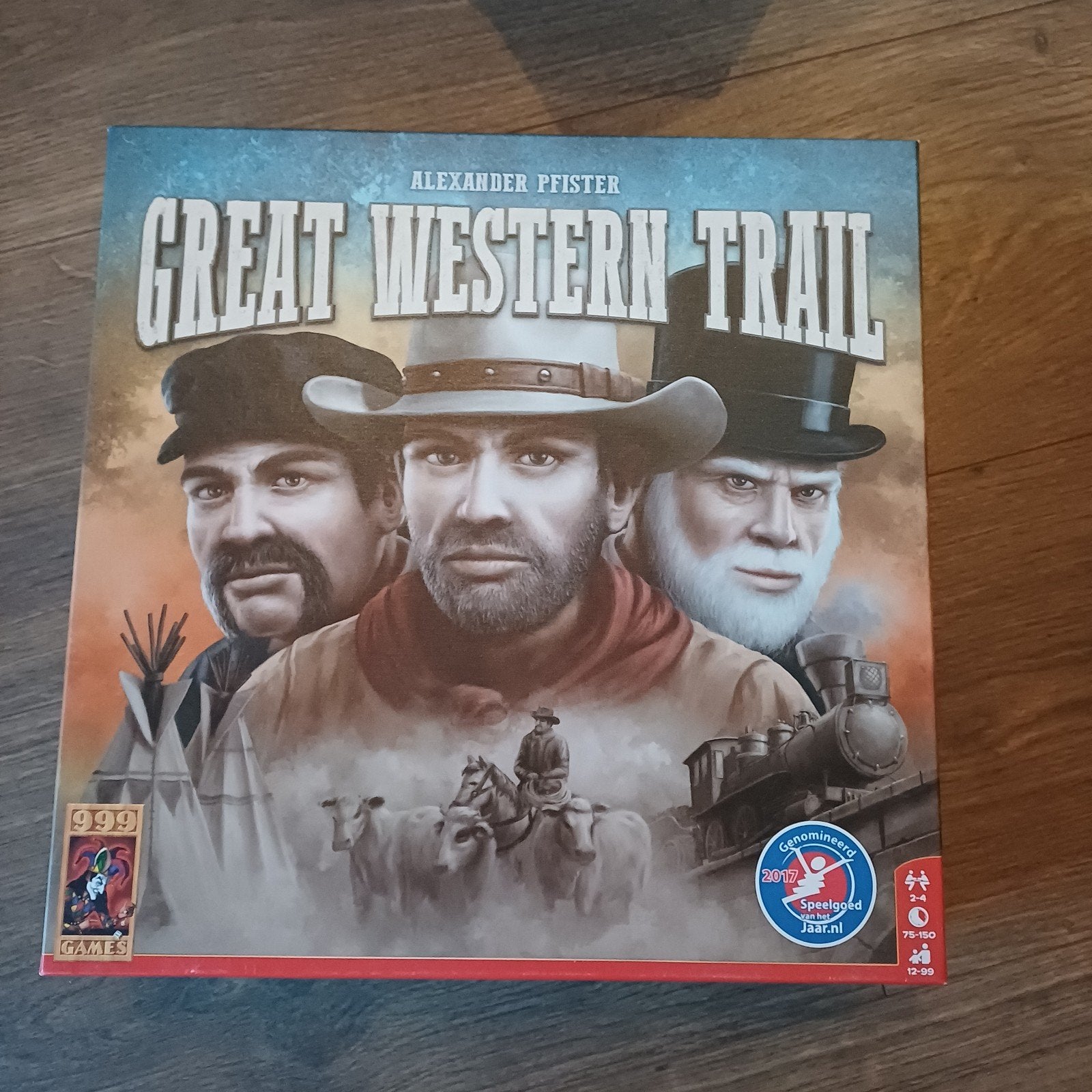 Great Western Trail Bordspel - Zo goed als nieuw, Hobby en Vrije tijd, Gezelschapsspellen | Bordspellen, Een of twee spelers, Ophalen of Verzenden