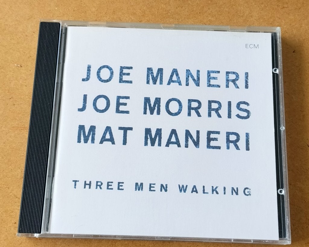Joe Maneri - Three Men Walking CD 1996 ECM Gebruikt, Ophalen of Verzenden, Gebruikt, Jazz