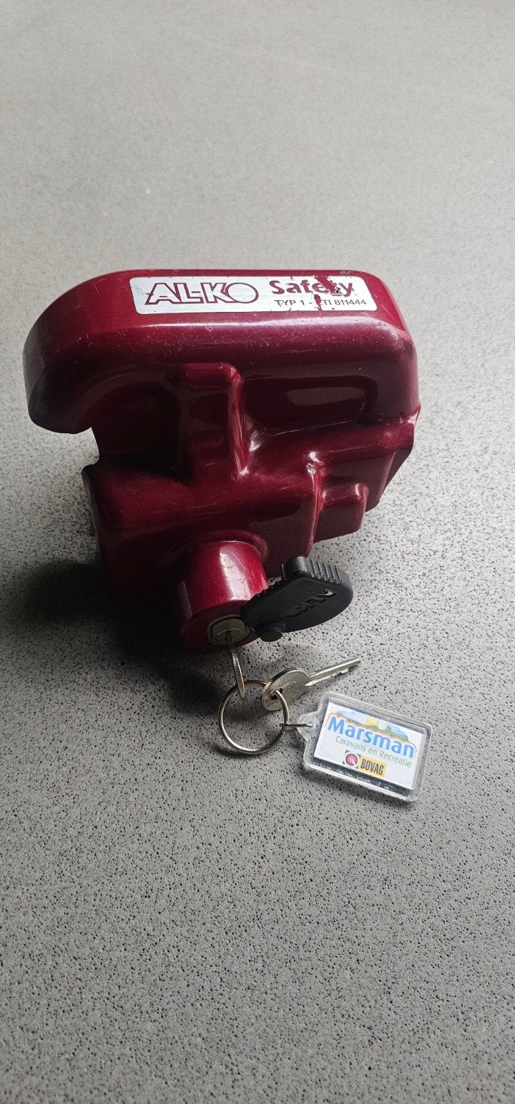 AL-KO Safety slot voor caravan of aanhanger, Ophalen