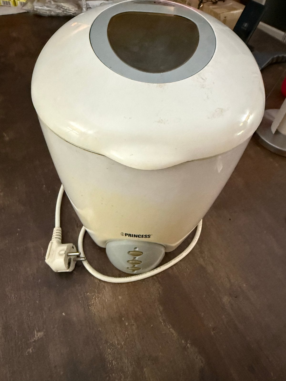 Princess Broodbakmachine 1939 - Wit, Gebruikt, 800 tot 1200 gram deeg, Kijkvenster, Ophalen