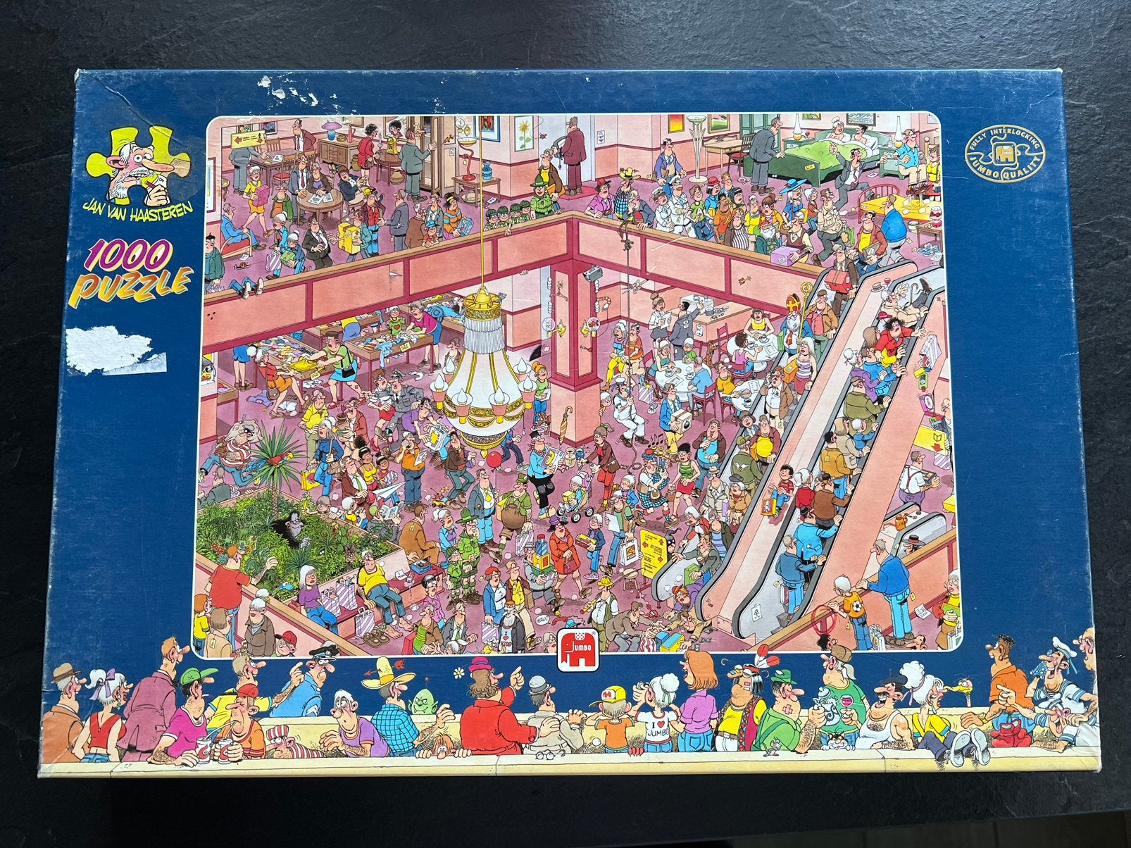 Jan van Haasteren uitverkoop, Hobby en Vrije tijd, Ophalen of Verzenden, 500 t/m 1500 stukjes, Gebruikt, Legpuzzel