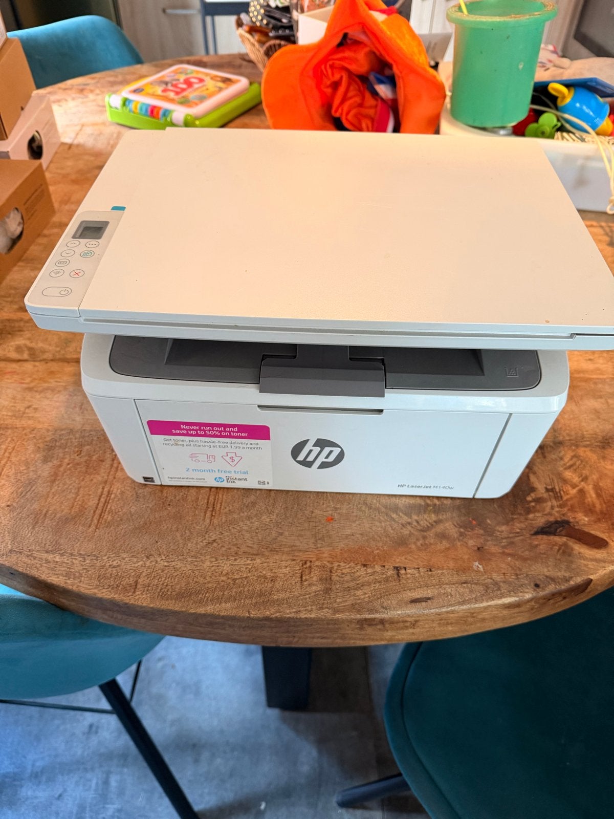 HP LaserJet M140w All-in-One Laserprinter, Computers en Software, Ophalen, Kopieren, All-in-one, Zo goed als nieuw