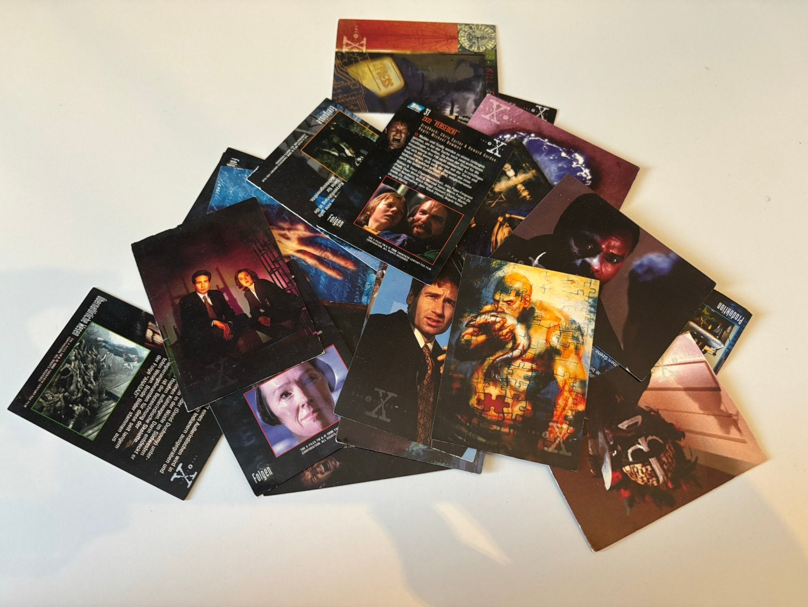 The X-files topps verzamelkaarten, Verzamelen, Verzenden, Gebruikt, Tv, Foto of Kaart