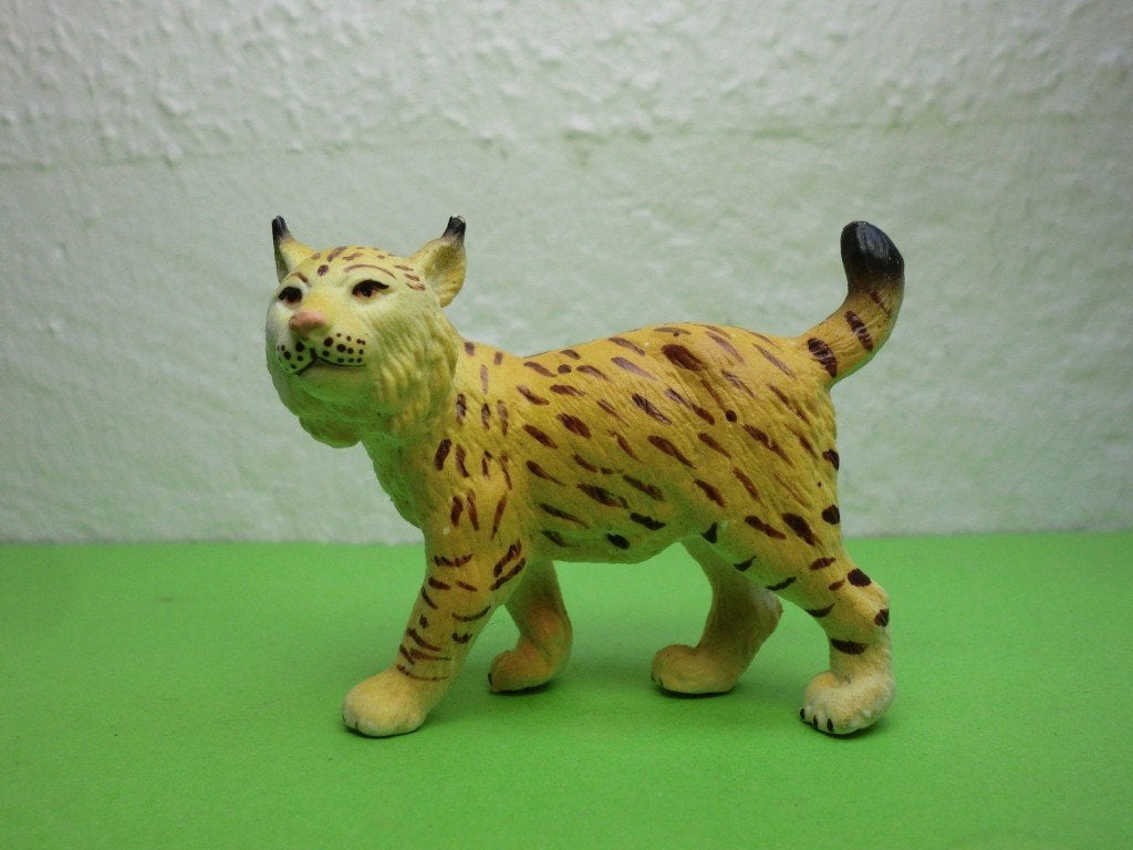 Schleich 14232 lynx, dierfiguur, Ophalen of Verzenden, Gebruikt, Paard, Beeldje of Figuurtje