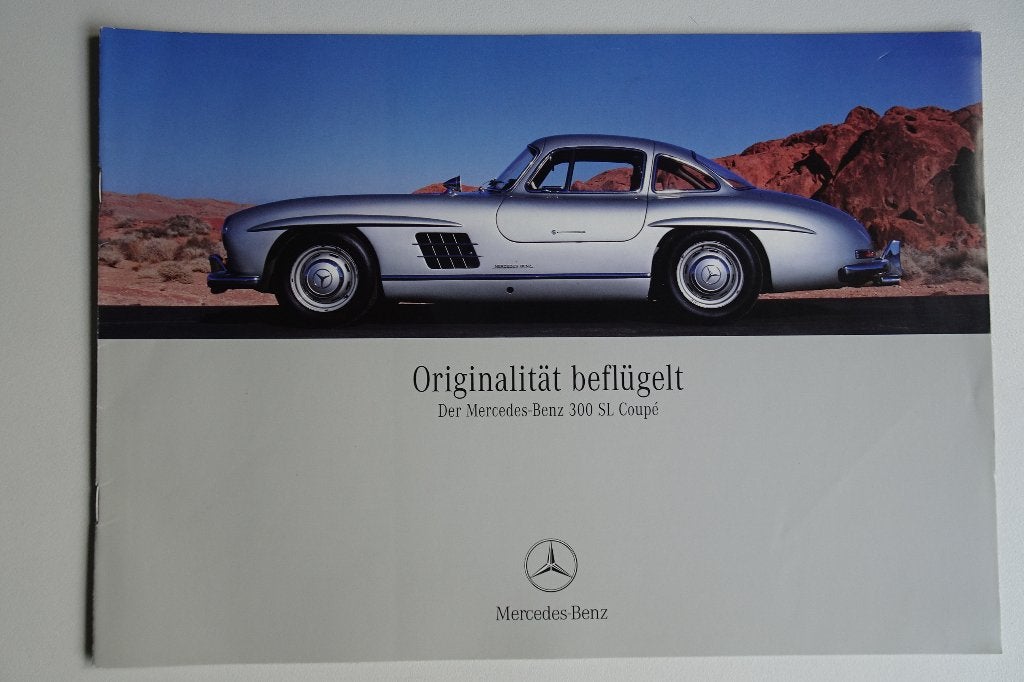 Mercedes-Benz 300 SL Coupé Remake brochure 2004, Zo goed als nieuw, Mercedes-Benz, Mercedes, Ophalen of Verzenden