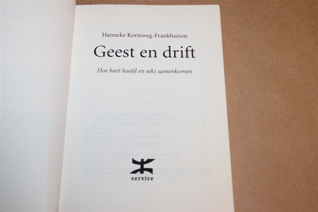 Geest en Drift — Spiritualiteit en Seks, Ophalen of Verzenden, Gelezen, Overige onderwerpen, Achtergrond en Informatie