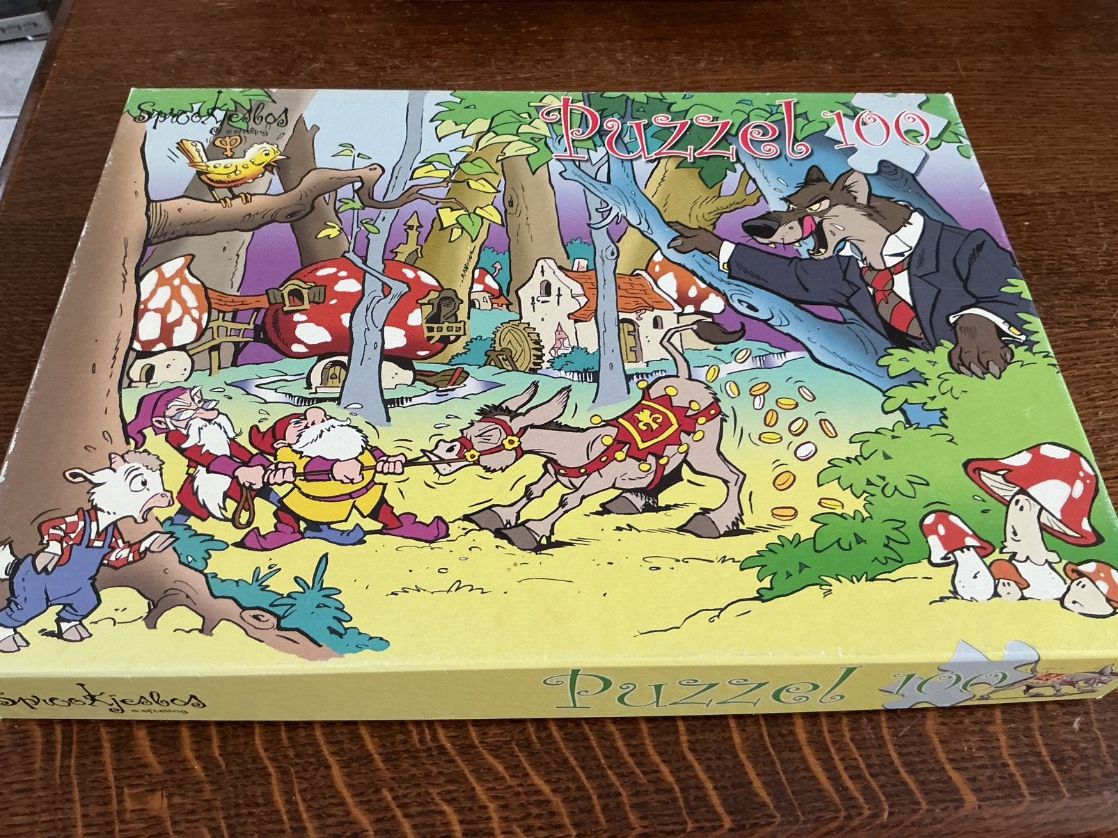 Sprookjesbos Puzzel 100 stukjes - Gebruikt, Ophalen, Minder dan 500 stukjes, Gebruikt, Legpuzzel