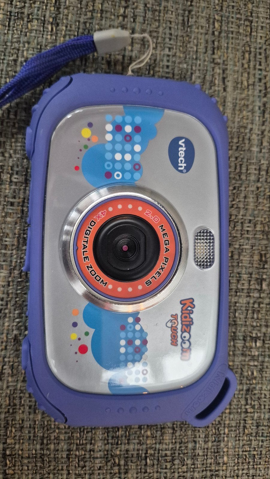 VTech Kidizoom Touch Digitale Camera met Hoesje, Kinderen en Baby's, Speelgoed | Vtech, Ophalen of Verzenden, Gebruikt, 4 tot 6 jaar